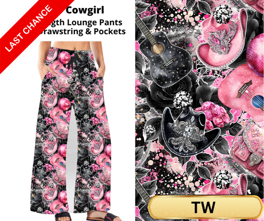 Disco Cowgirl Full Length Lounge Pants