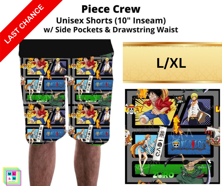 Piece Crew Unisex Shorts