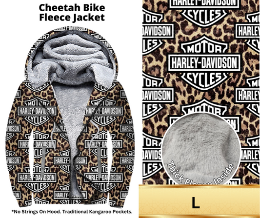 Cheetah Bike Fleece Jackets