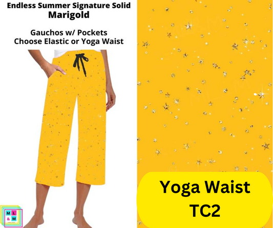 Marigold Capri Gauchos