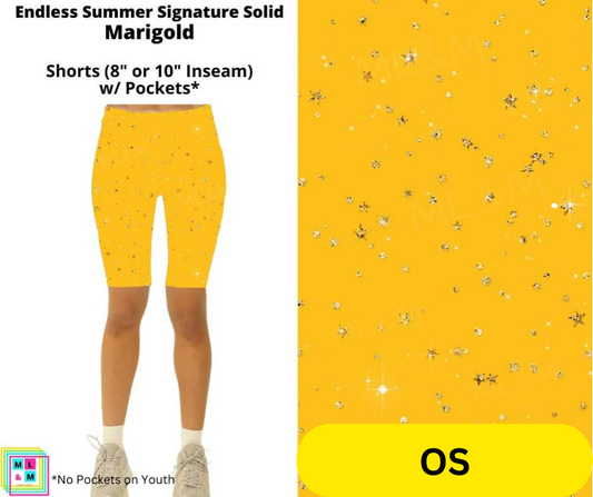 Marigold Shorts w/ Pockets