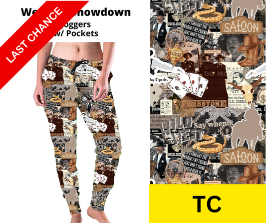 Western Showdown Joggers