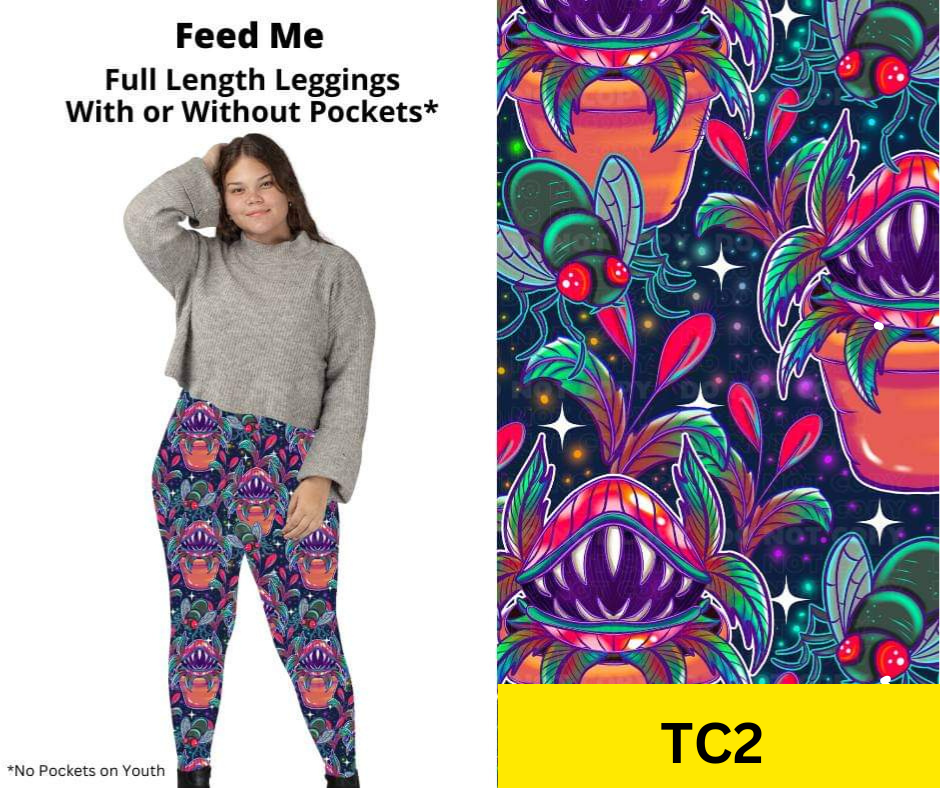 Feed Me Full Length Leggings w/ Pockets