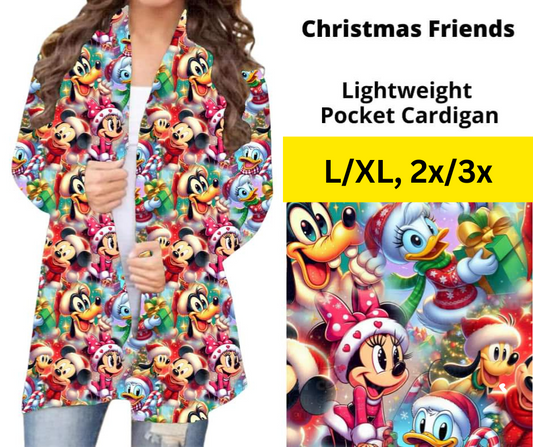 Christmas Friends Pocket Cardigan