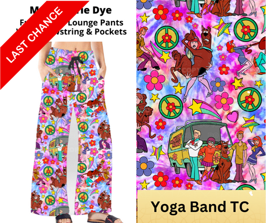 Mystery Tie Dye Full Length Lounge Pants