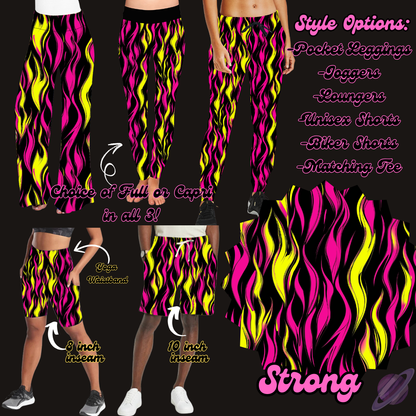 STRONG- LEGGING/JOGGER/LOUNGER/SHORTS - EDGY PREORDER CLOSING 2/26