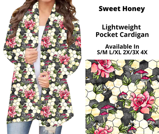 Preorder! Closes 12/23. ETA March. Sweet Honey Pocket Cardigan