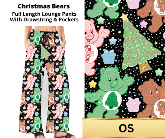 Christmas Bears Full Length Lounge Pants