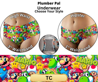 Plumber Pal High Waist Underwear