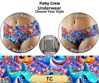 Fishy Crew High Waist Underwear