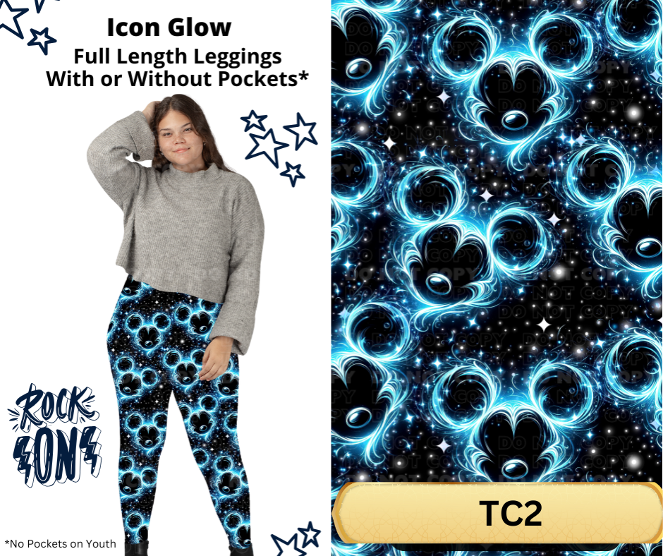 Icon Glow Full Length Leggings w/ Pockets