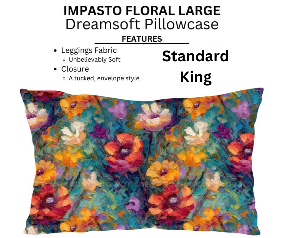 Impasto Floral Large Dreamsoft Pillowcases