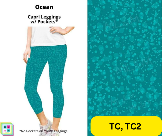 Ocean Capri Length w/ Pockets