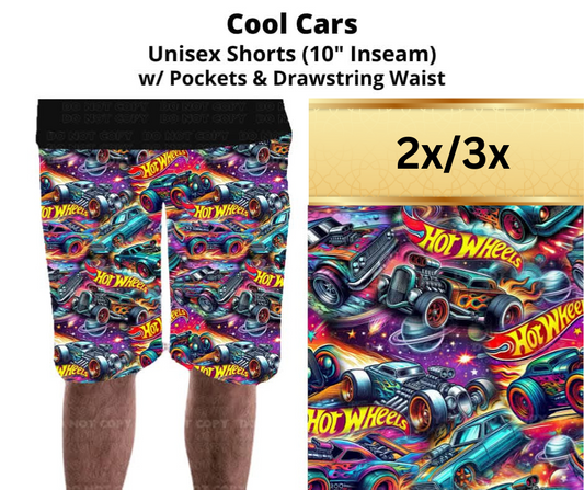 Cool Cars Unisex Shorts