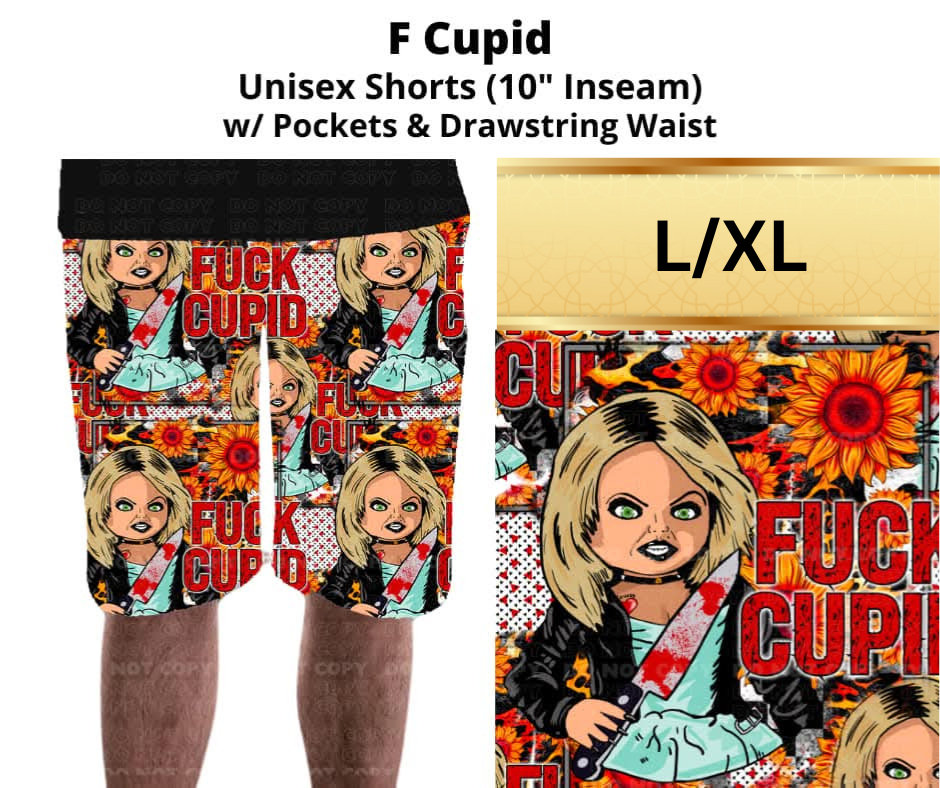 F Cupid Unisex Shorts