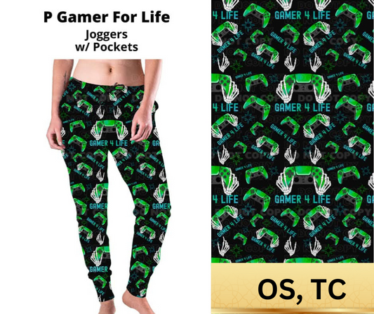 P Gamer For Life Joggers