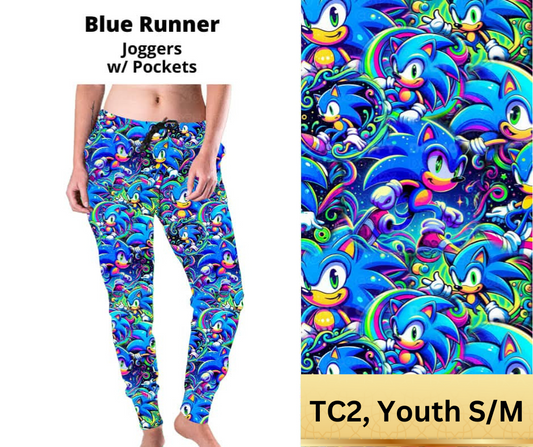 Blue Runner Joggers