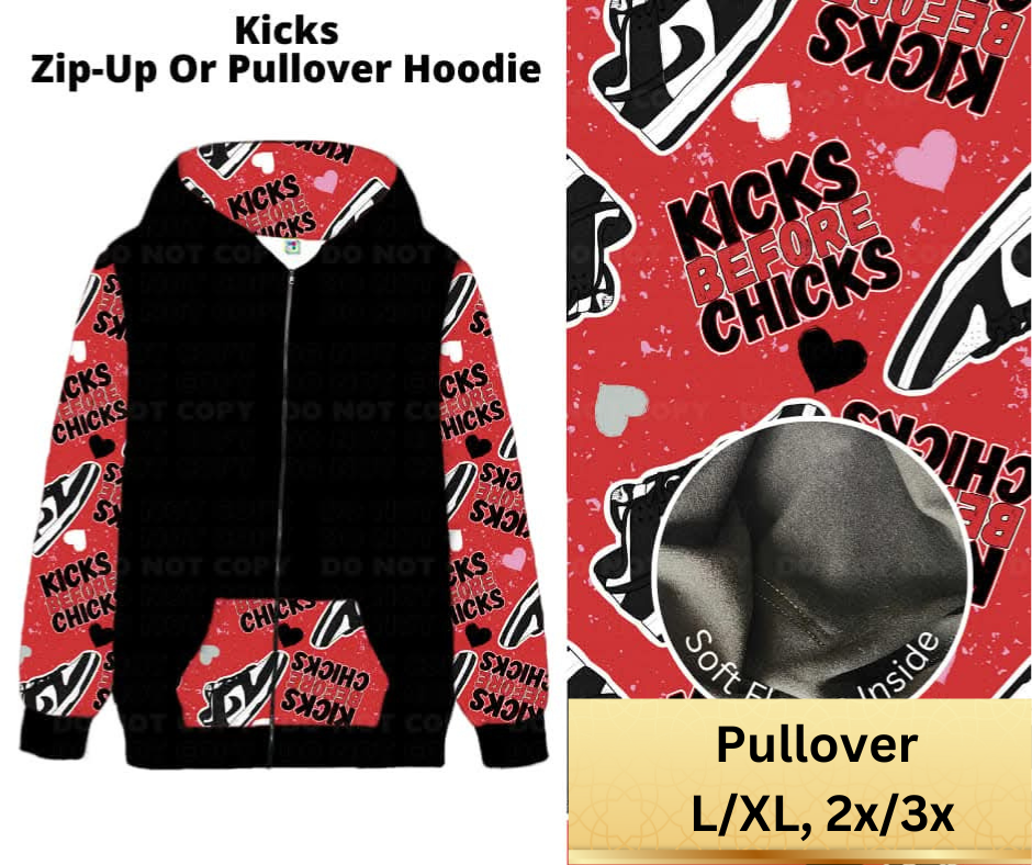 Kicks Pullover Hoodie