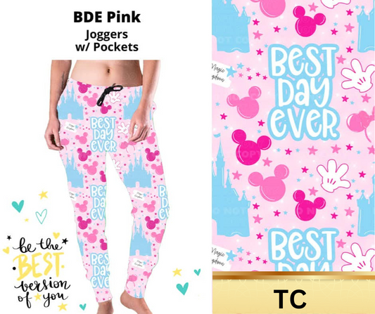 BDE Pink Joggers