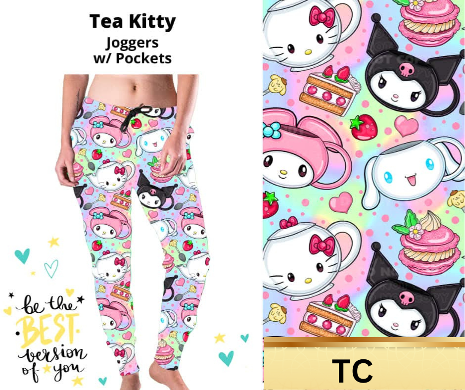 Tea Kitty Joggers