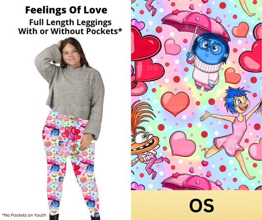 Feelings of Love Full Length Leggings w/ Pockets