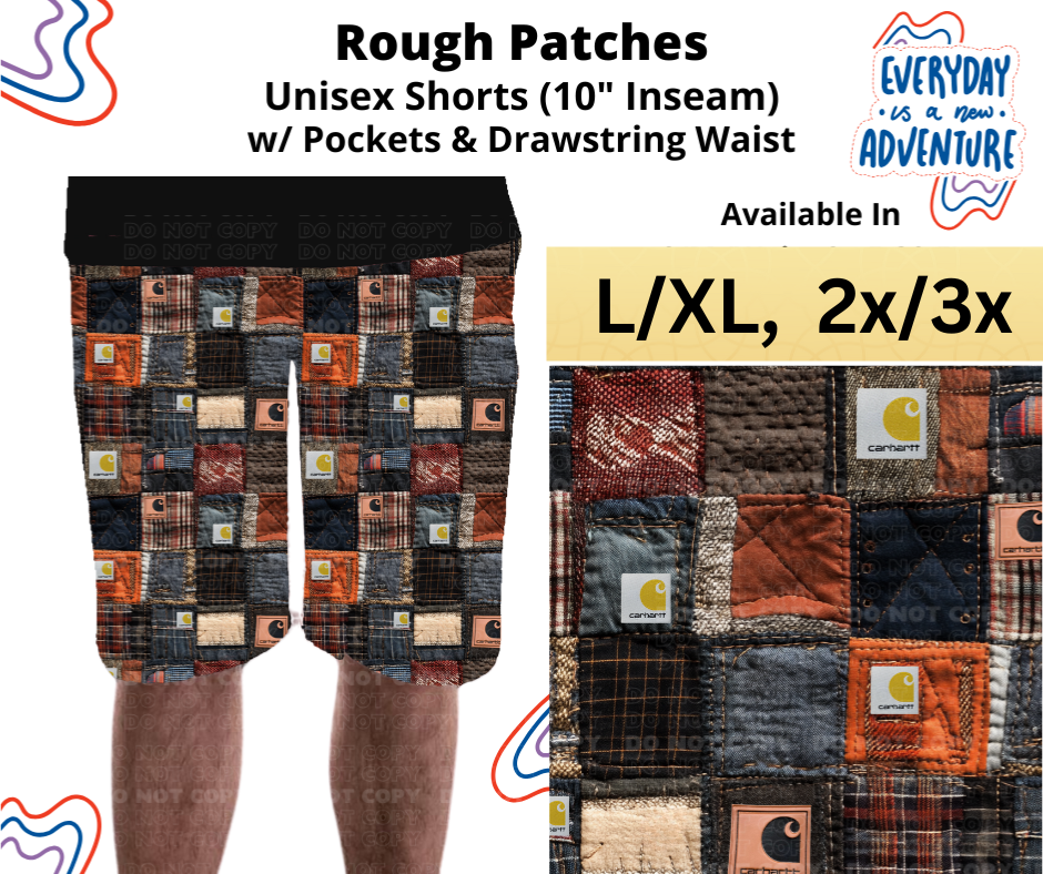 Rough Patches Unisex Shorts