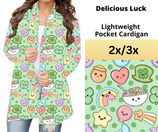 Delicious Luck Pocket Cardigan