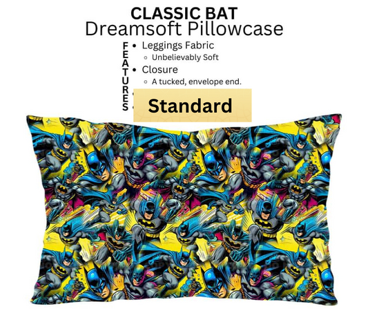 Classic Bat Dreamsoft Pillowcase