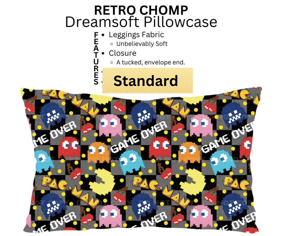 Retro Chomp Dreamsoft Pillowcase