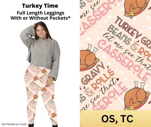 Turkey Time Full Length Leggings w/ Pockets