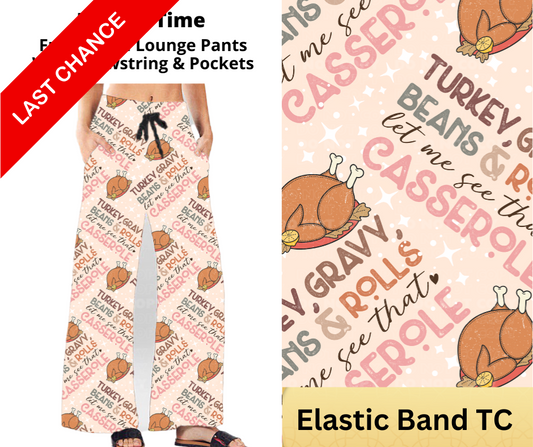 Turkey Time Full Length Lounge Pants