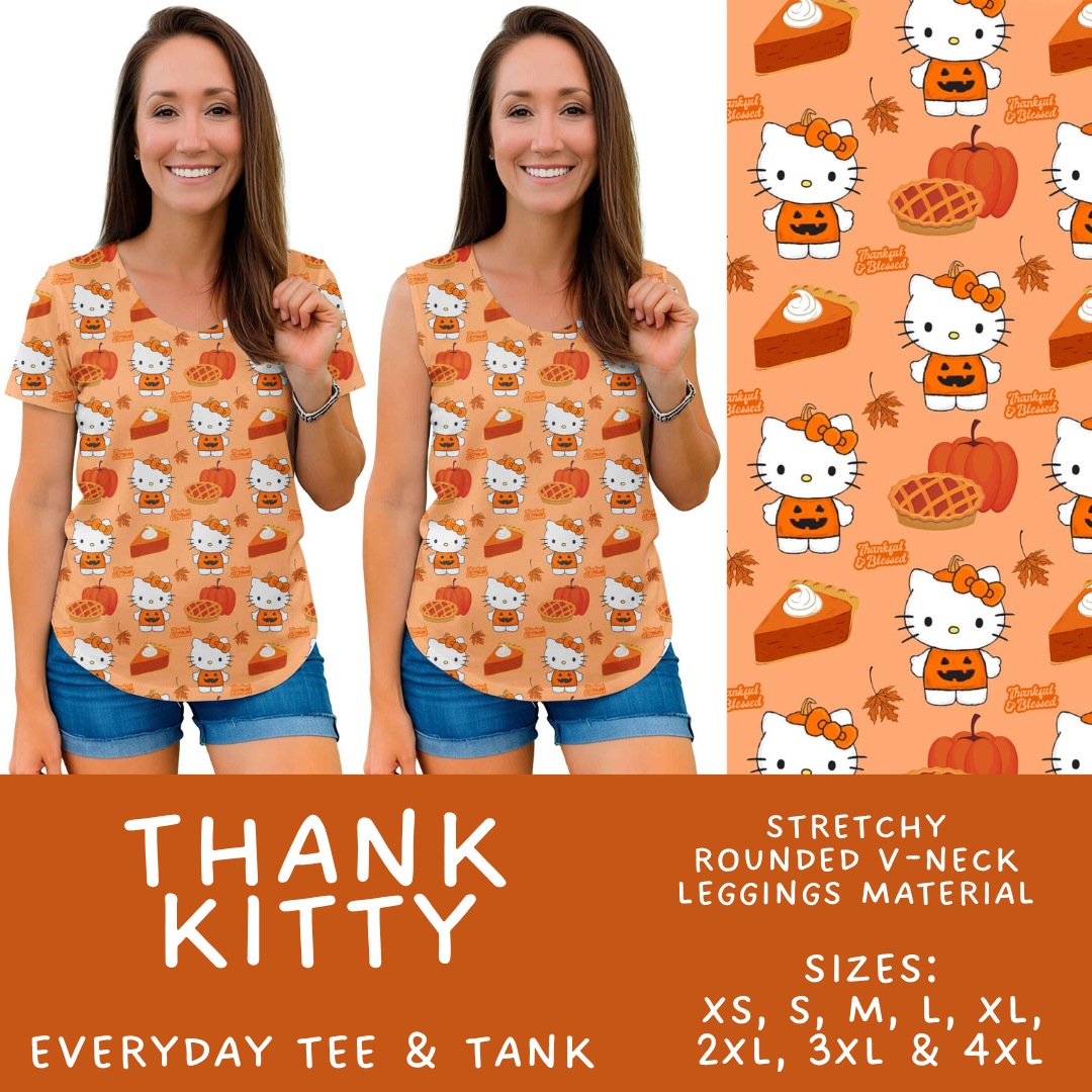Batch #583 - Magical Character Fall - Closes 9/9 - ETA early Nov - Thank Kitty Everyday Tank & Tee