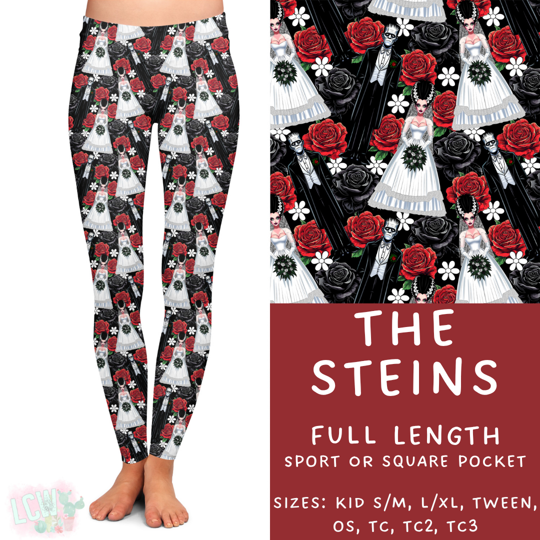 Ready To Ship - The Steins Full Length Leggings - Sport Pocket TC