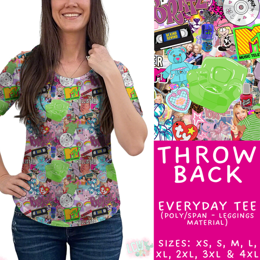 Batch #468 - Fun Run 18 - Closes 12/26 - ETA late Feb - Throw Back Everyday Tee
