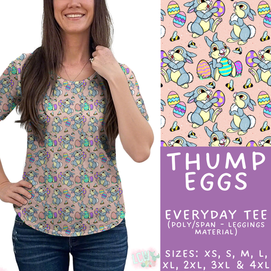 Batch #477 - Magical Character Easter - Closes 1/12 ETA - Early March - Thump Eggs Everyday Tee