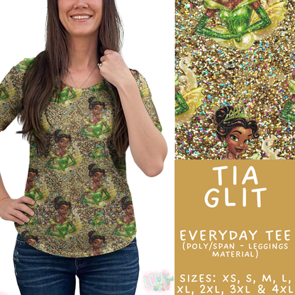 Batch #557 - Princess Glitter - Closes 7/17 - ETA mid Sept - Tia Glit Everyday Tank & Tee