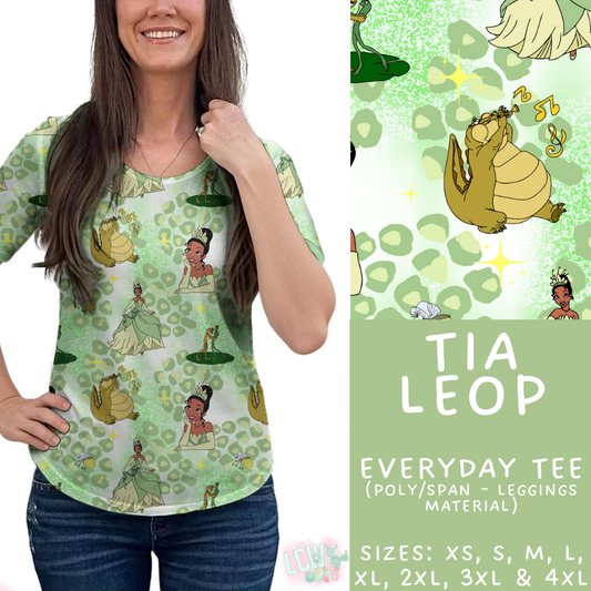 Batch #467 - Princess Leopard - Closes 12/24 - ETA late Feb - Tia Leop Everyday Tee