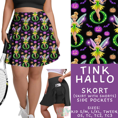 Batch #569 - Princess Halloween - Closes 8/14 - ETA early/mid Oct - Tink Hallo Skort