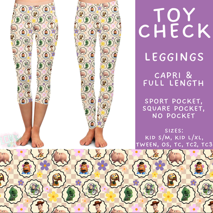 Batch #585 - Magical Faves 24 - Closes 9/14 - ETA mid Nov - Toy Check Full and Capri Length Leggings