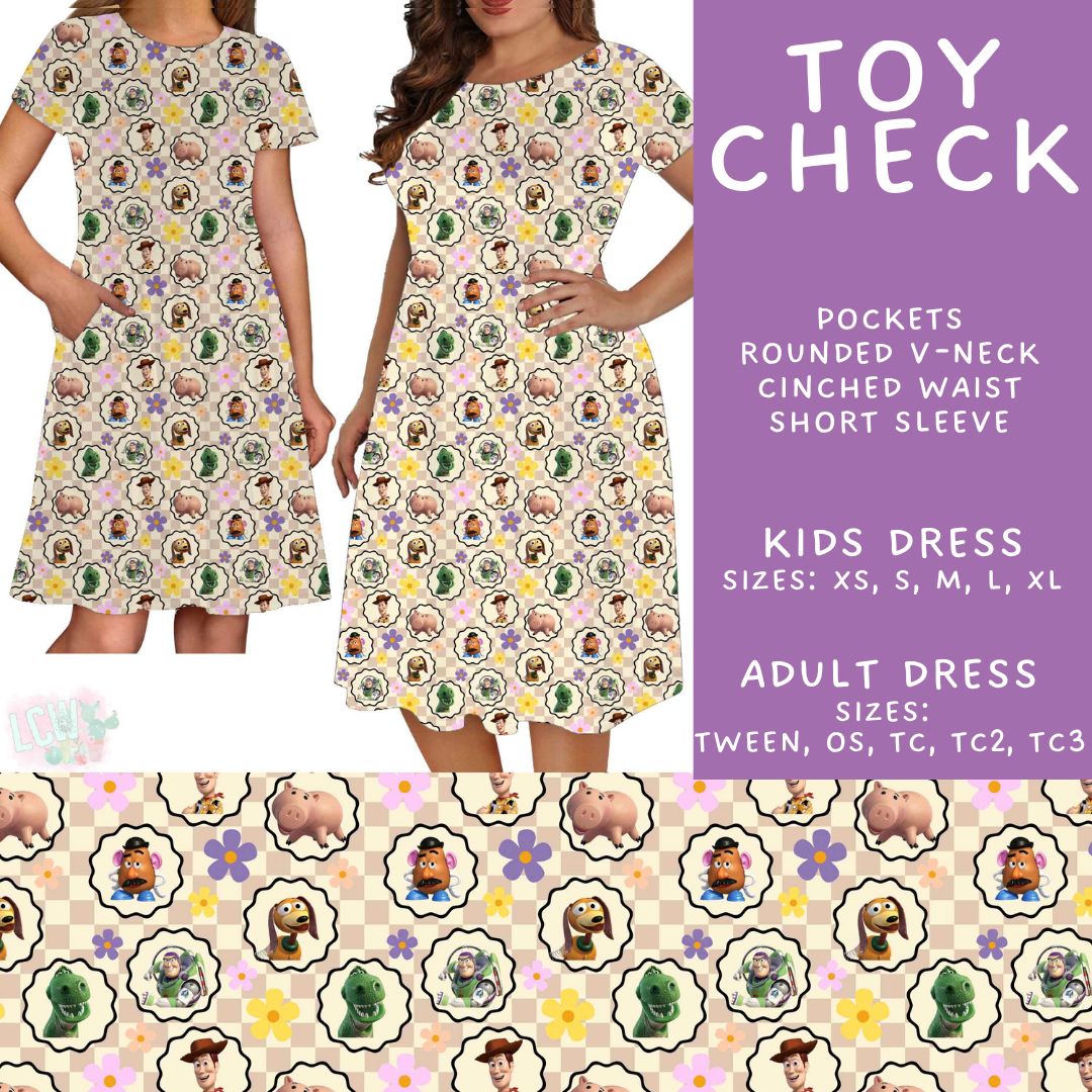 Batch #585 - Magical Faves 24 - Closes 9/14 - ETA mid Nov - Toy Check Adult & Kids Dresses