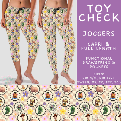 Batch #585 - Magical Faves 24 - Closes 9/14 - ETA mid Nov - Toy Check Full and Capri Length Joggers