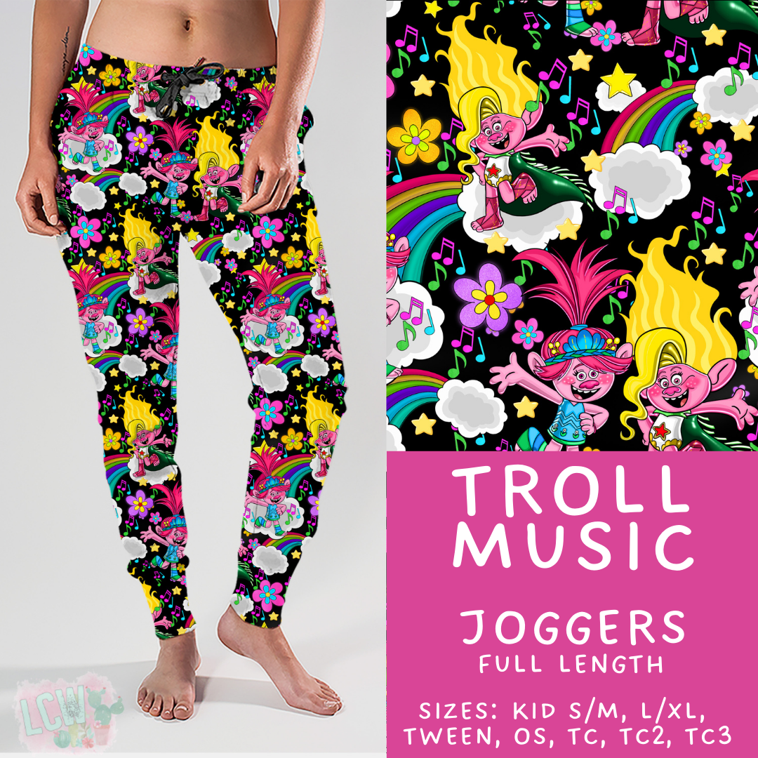 Batch #479 - Cool Characters 11 - Closes 1/21 - ETA mid/late March - Troll Music Joggers