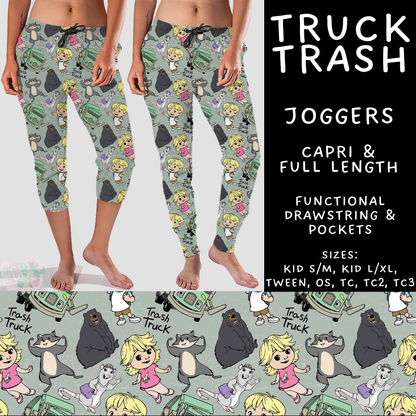 Batch #544 - Cool Characters 16 - Closes 6/17 - ETA mid August - Truck Trash Full and Capri Length Joggers
