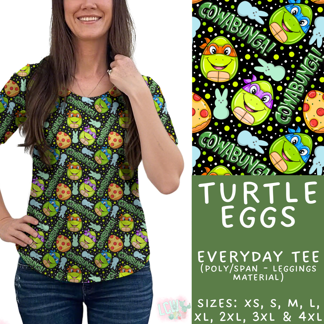 Batch #477 - Magical Character Easter - Closes 1/12 ETA - Early March - Turtle Eggs Everyday Tee