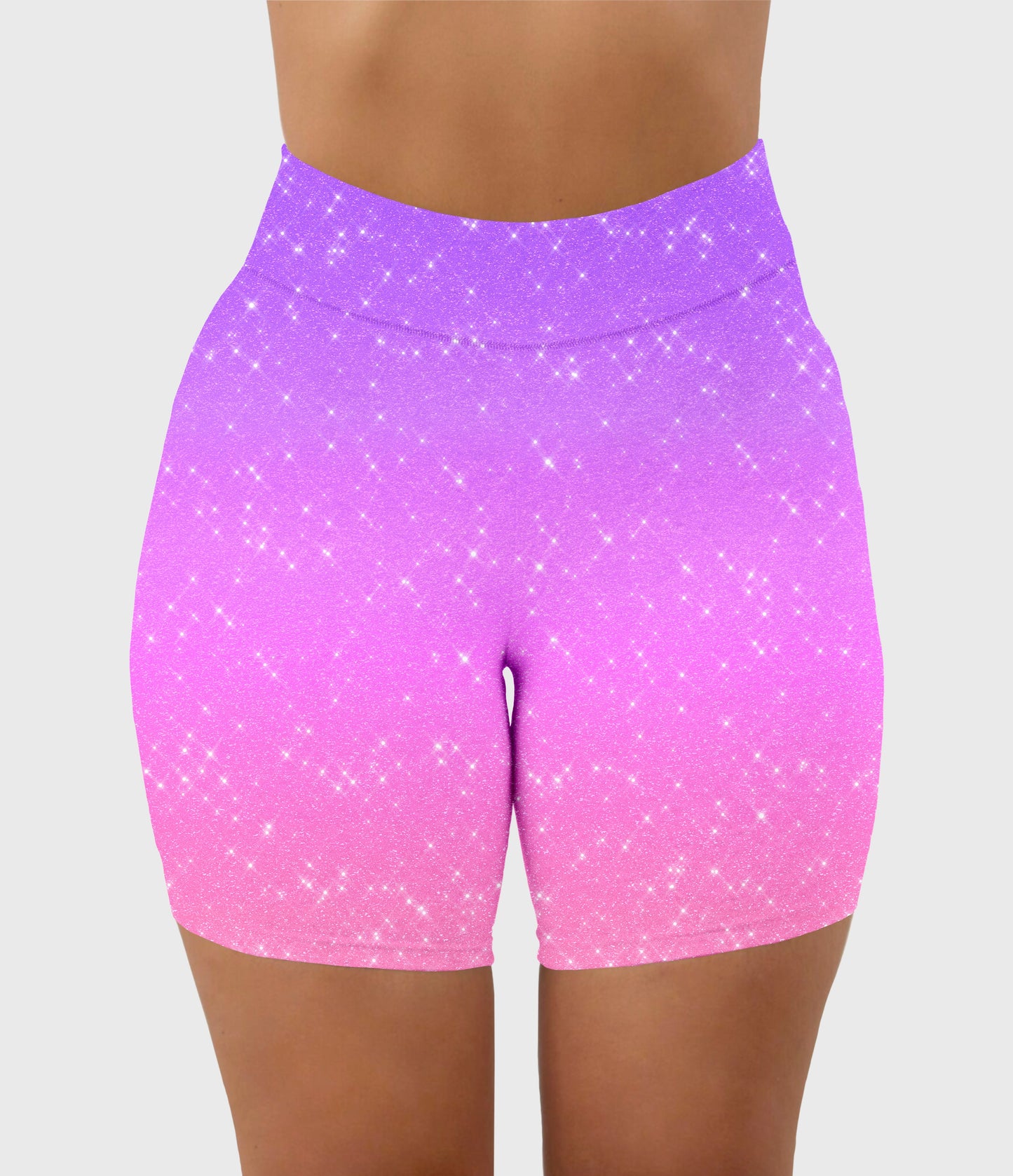 RTS - Unicorn Sparkle Biker Shorts