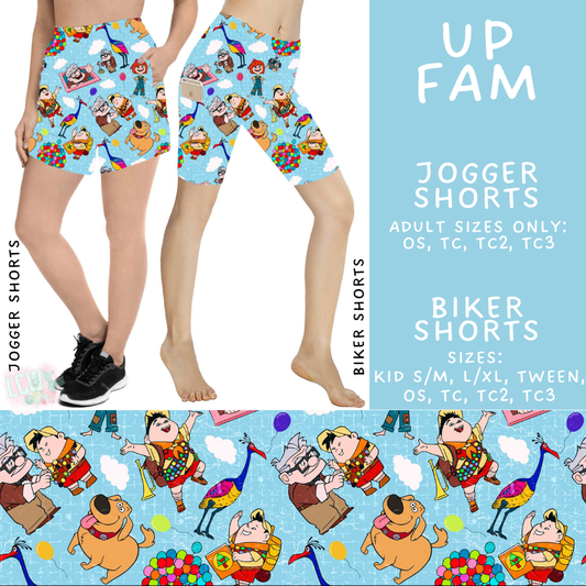 Batch #541 - Magical Faves 21 - Closes 6/10 - ETA mid August - Up Fam Biker & Jogger Shorts