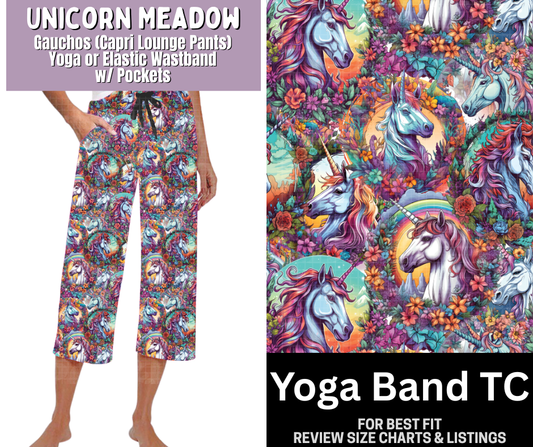 Unicorn Meadow Capri Gauchos