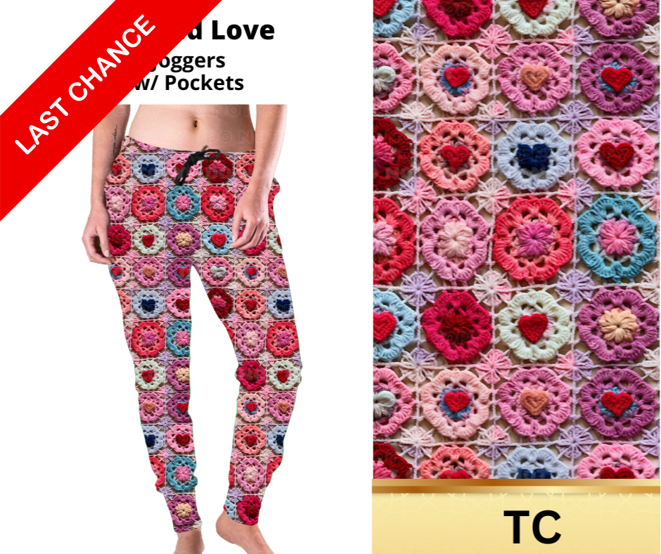 Quilted Love Joggers