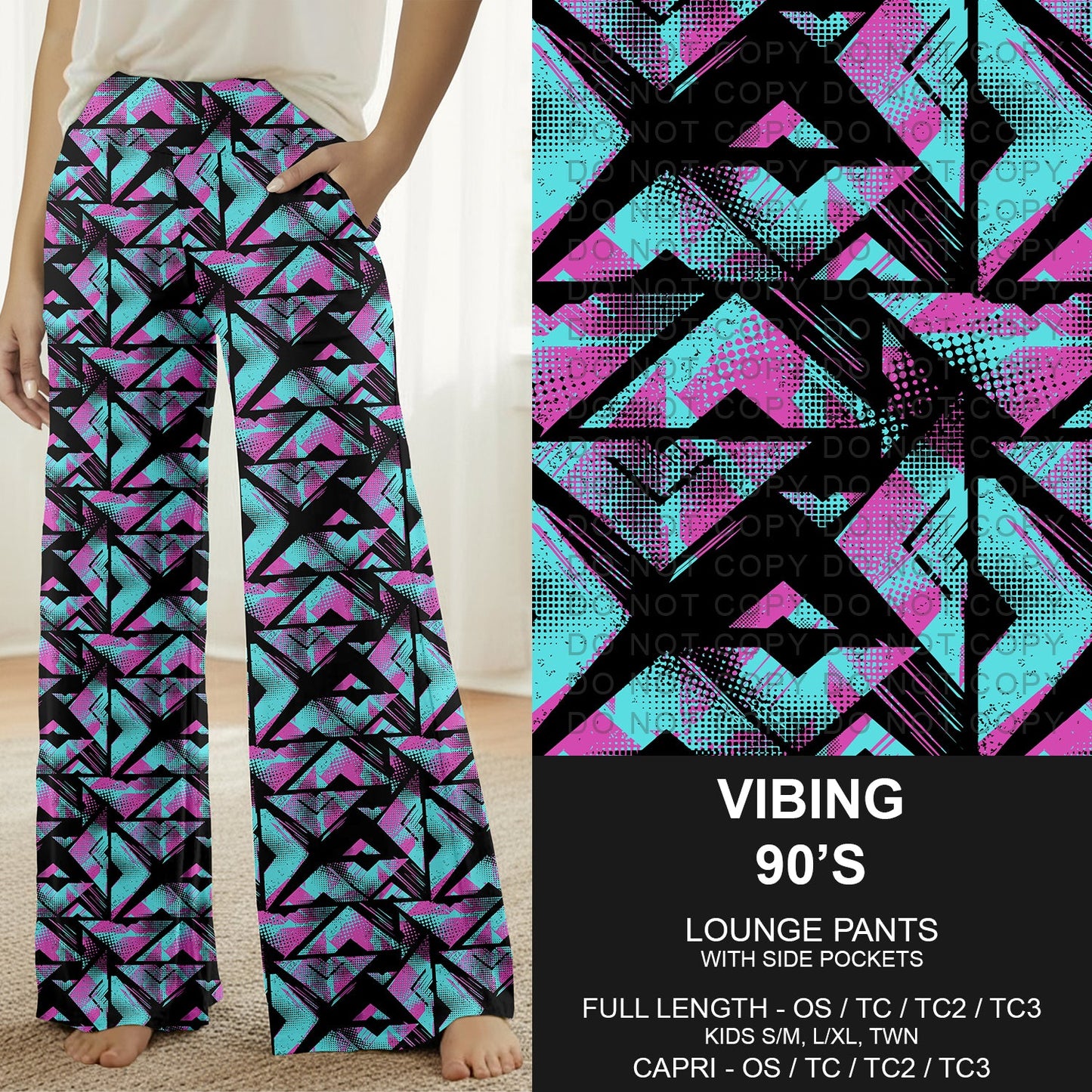 B298 - Preorder Vibing 90's Lounge Pants (Closes 7/05. ETA: early Sept.)