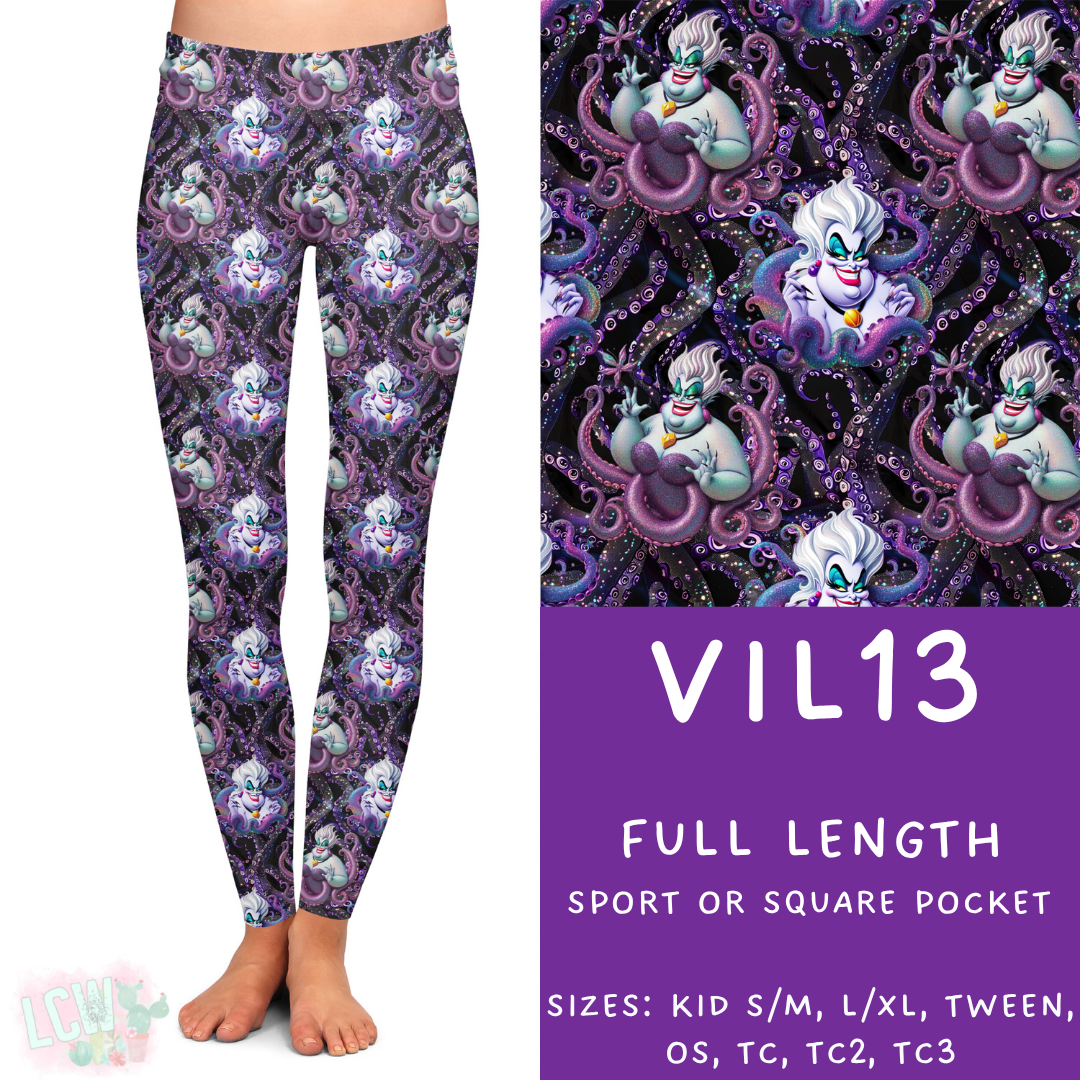 Ready To Ship - Vil13 Full Length Leggings - Kids SM